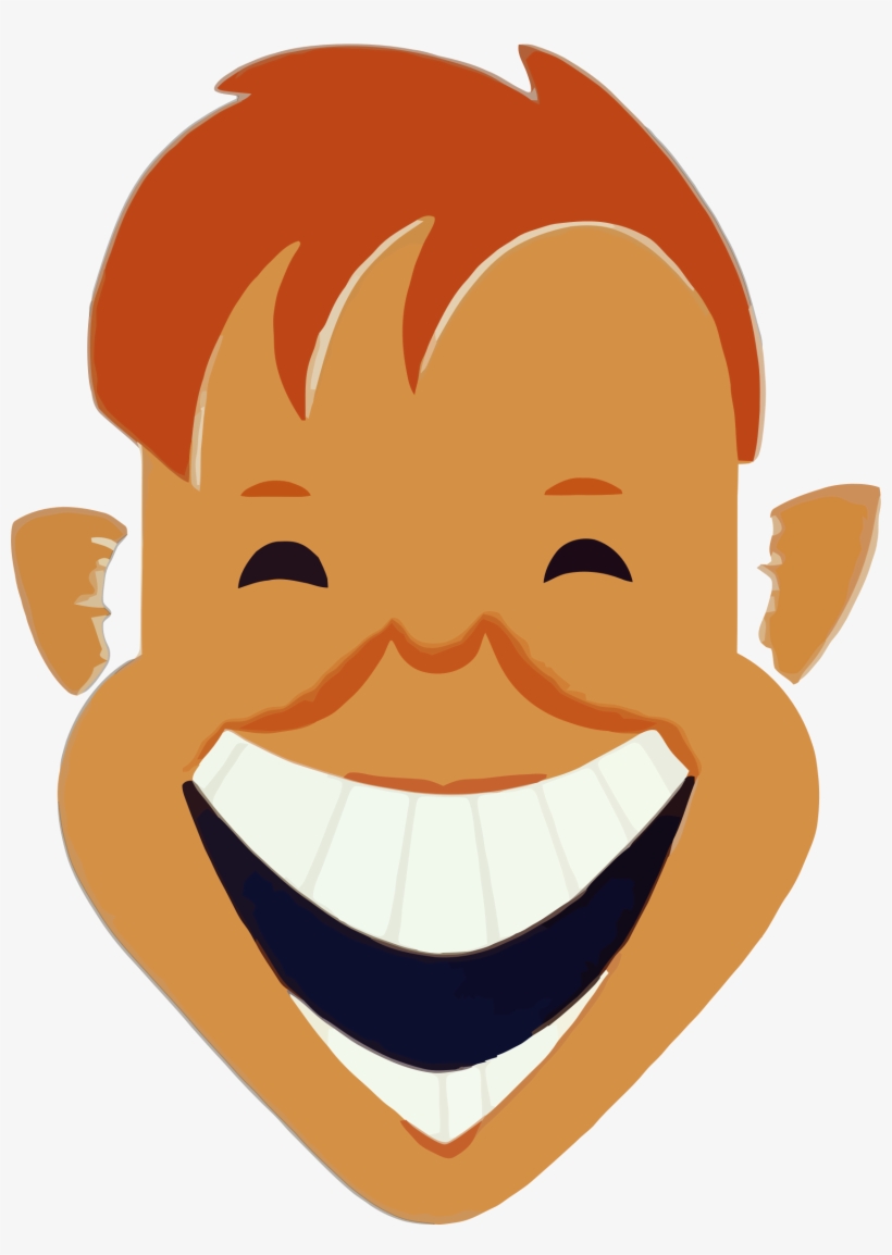 This Free Icons Png Design Of Laughing Boy Face, transparent png #715715