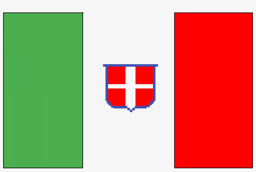 Italian Flag Wwii - Ww2 Fascist Italy Flag, transparent png #715744