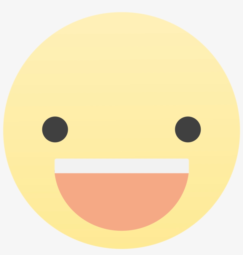 Open - Smiley, transparent png #716007
