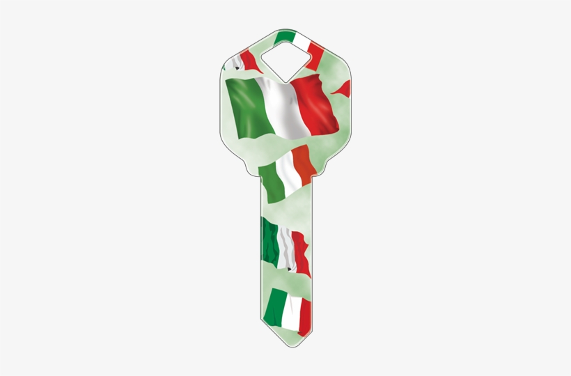 Happy Keys- Italian Flag Key - Flag Of Italy, transparent png #716062