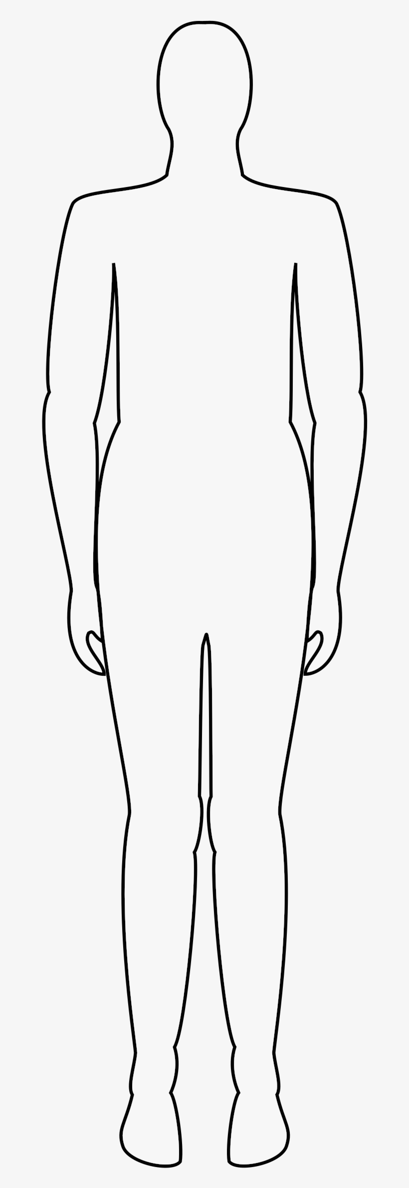 This Free Icons Png Design Of Male Body Silhouette, transparent png #716271