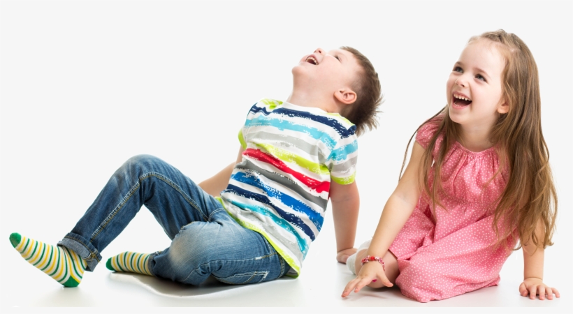 Home - Laughing - Boy And Girl Laughing, transparent png #716319