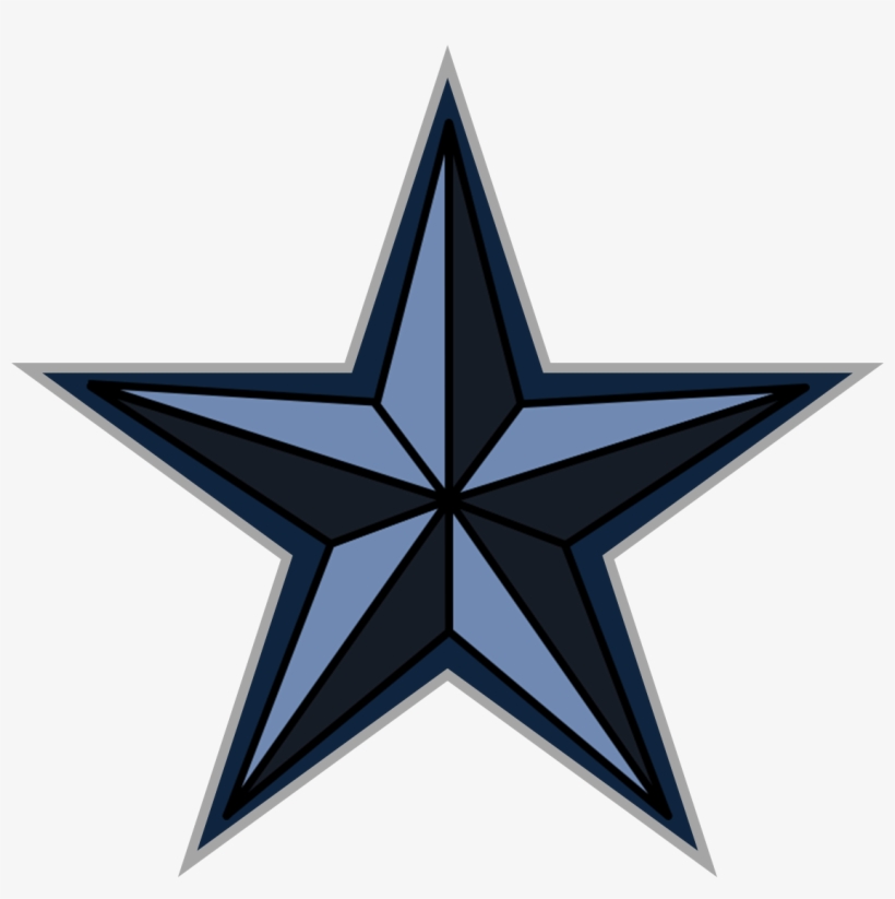 Navy Blue Star Clipart - Dark Blue Star Png, transparent png #716440