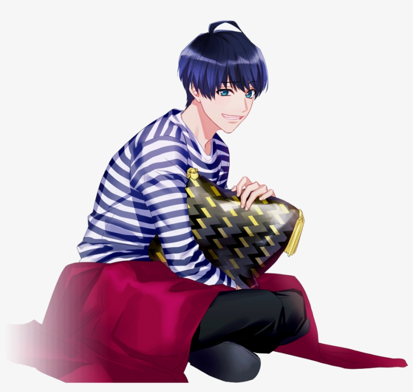 Tsumugi Serious Ssr Transparent - Sitting, transparent png #716833