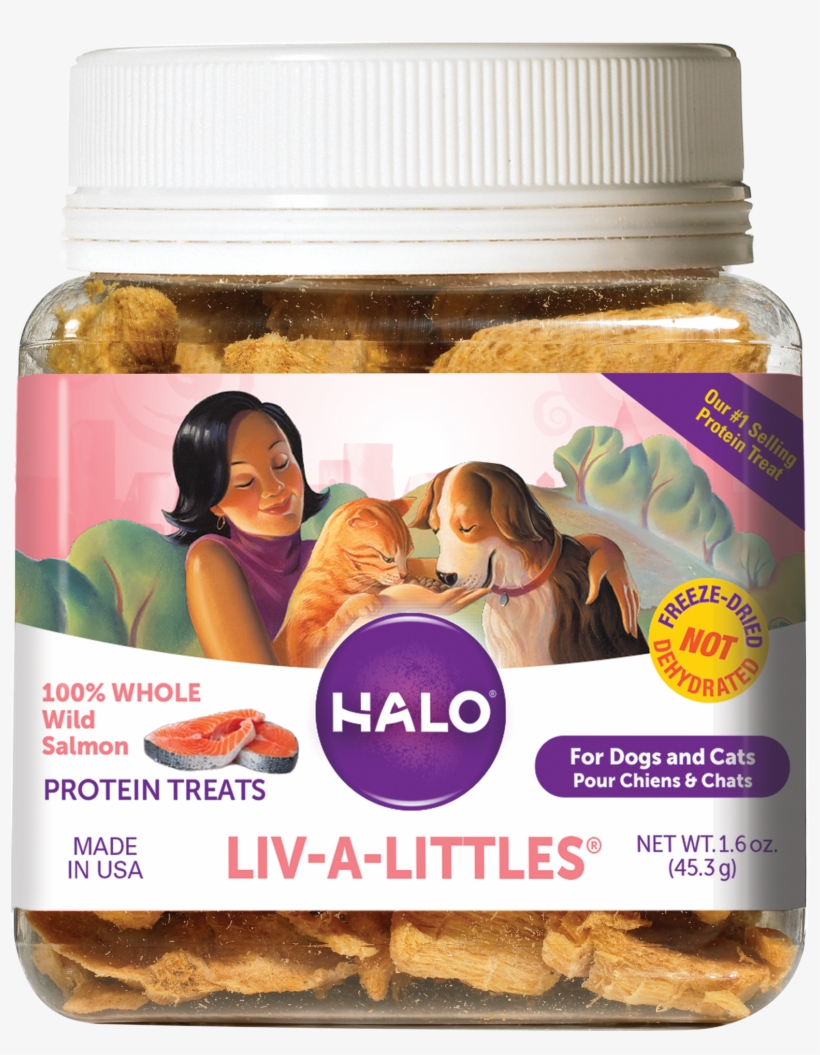 Liv A Littles<span Class='reg'>®</ - Halo Liv-a-littles Holistic Freeze Dried Dog Treats, transparent png #716879