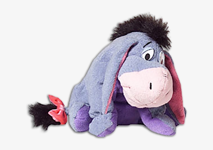 Stuffed Eeyore Plush Toy Winnie The Pooh Donkey Disney - Eeyore Plush Png, transparent png #716943