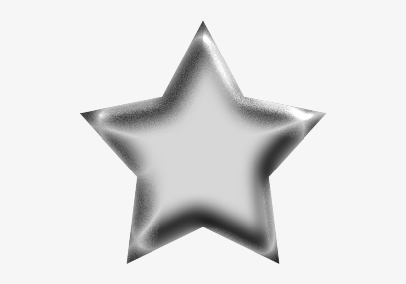 Silver Star Clipart, transparent png #717105