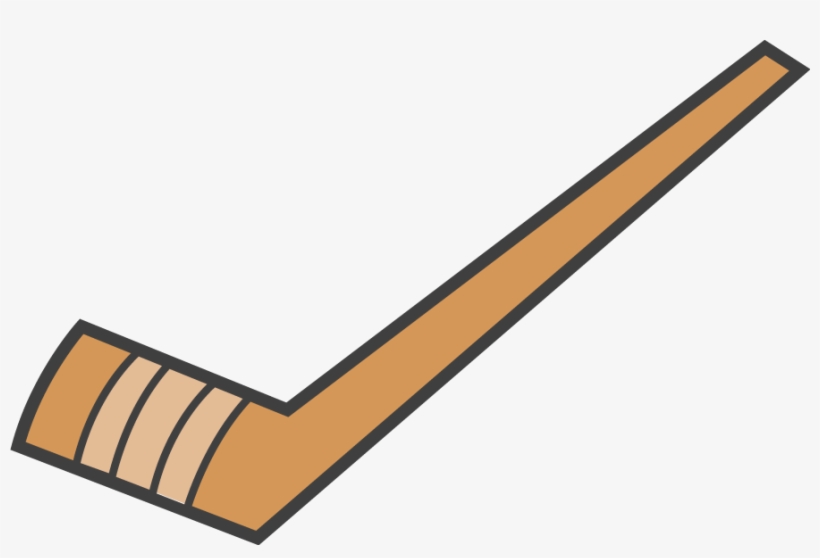 Baseball Bat Line Art - Ice Hockey Stick Png, transparent png #717126