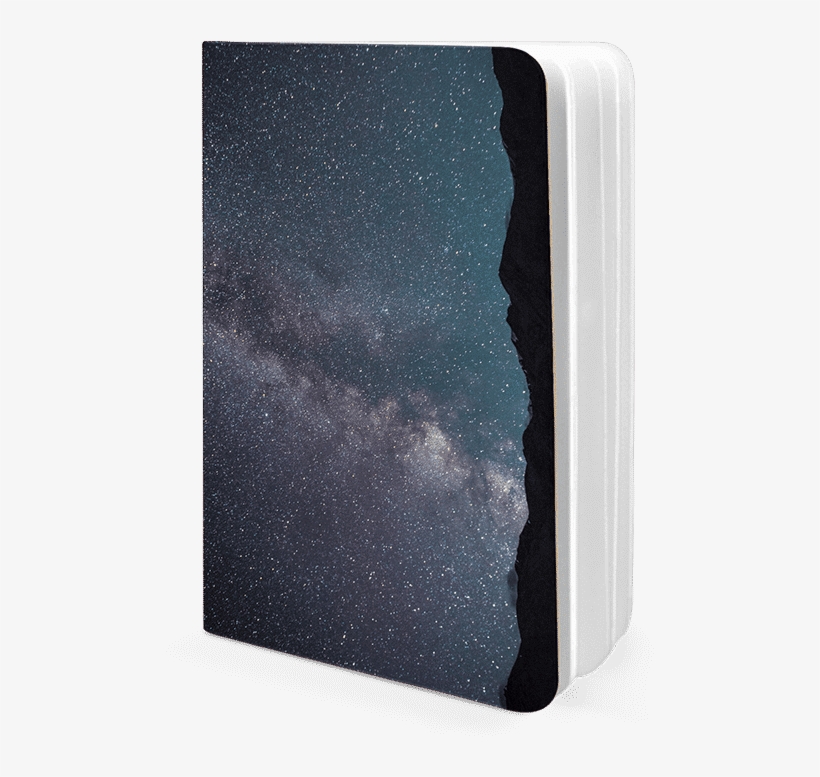 Dailyobjects Starry Night Sky A5 Notebook Plain Buy - Milky Way, transparent png #717202
