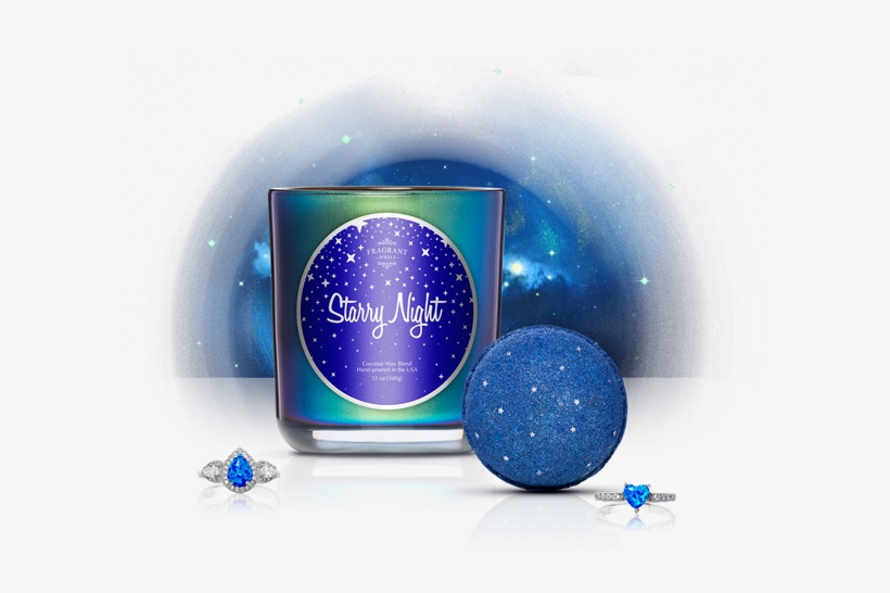 Starry Night - Fragrant Jewels Candles, transparent png #717512