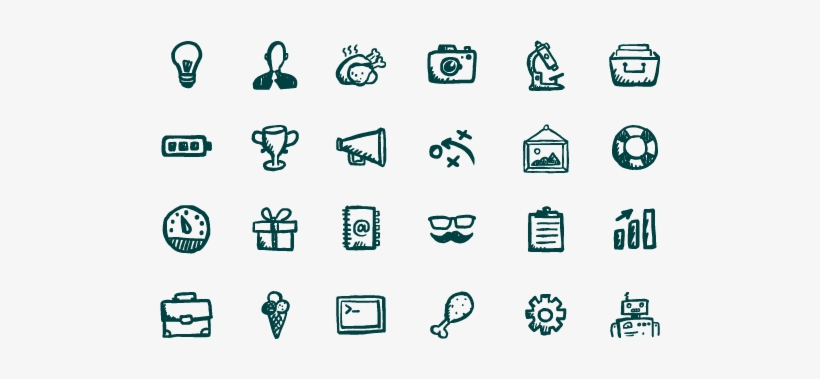 Jolly Icons 400 Hand-drawn Vector Icons - User Icon Hand Drawn, transparent png #717728