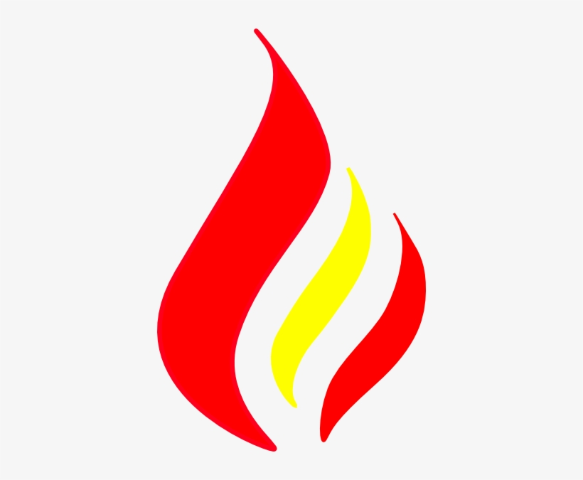 Flames Color Cliparts - Flame Colored Torch Icon Png, transparent png #717730