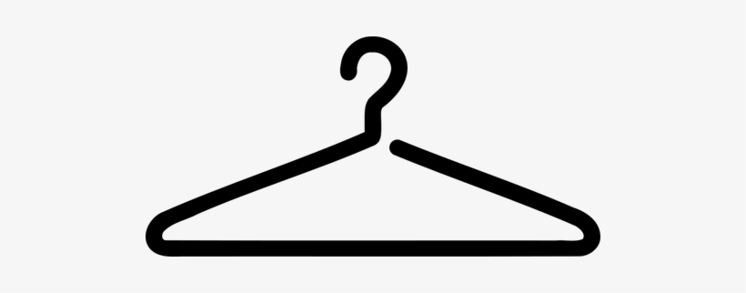 665 Clothes Hanger Clip Art Public Domain Vectors - Hanger Clipart Png, transparent png #718383