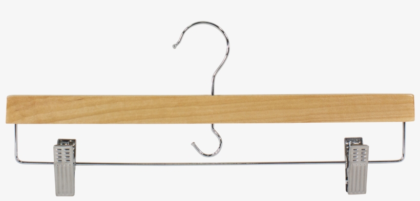 Natural Skirt Hangers - Clothes Hanger, transparent png #718432