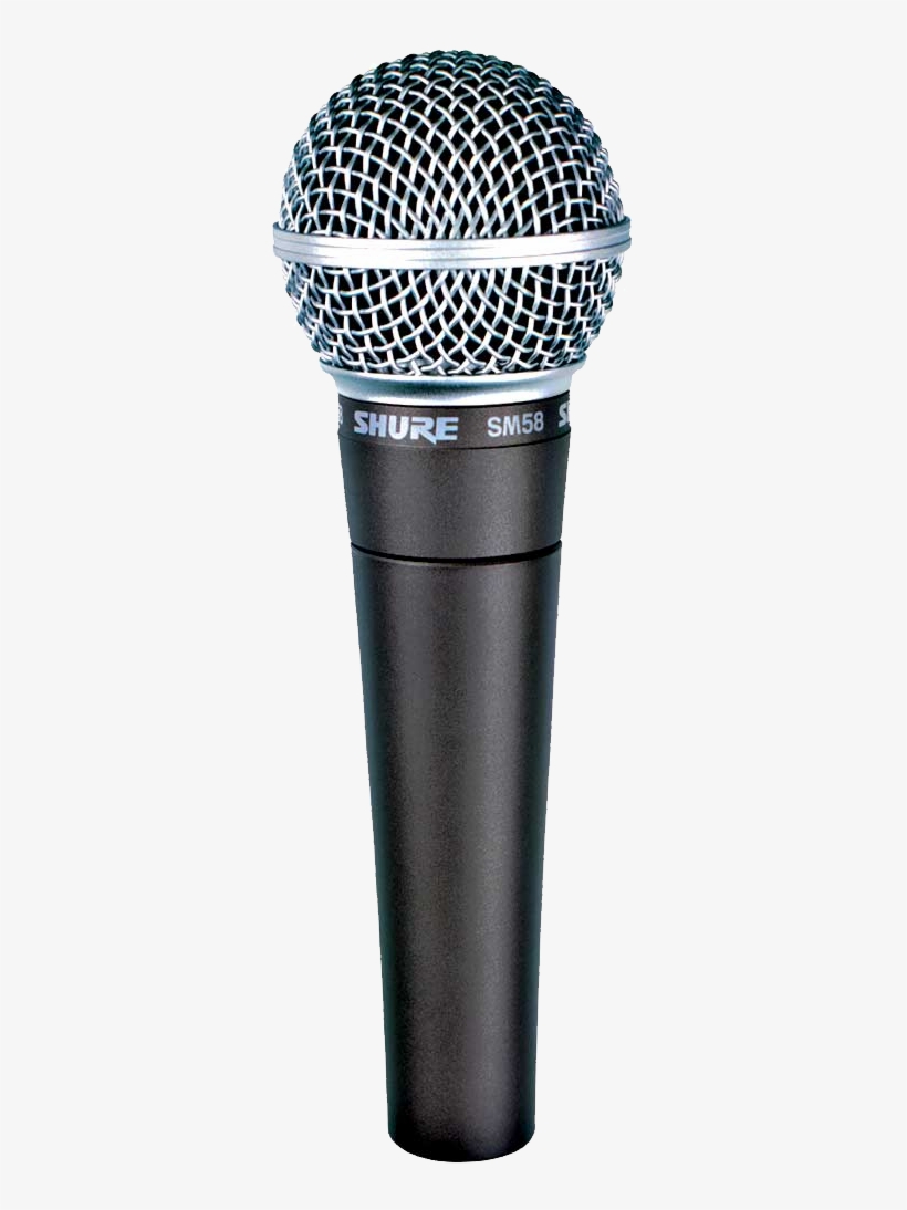 Microphone Png Image - Shure Sm58 - Microphone, transparent png #718759