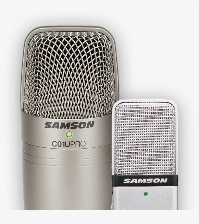Samson Microphones - Samson C01u Pro Usb Studio Condenser Microphone, transparent png #718762