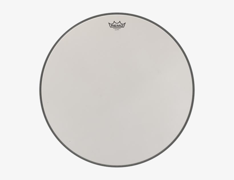 Powerstroke® P3 Suede® Image - 24 Remo Powerstroke 3 Smooth White, transparent png #718974