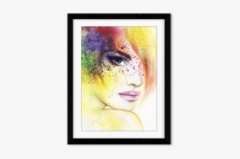 Sale Embellished Beauty - Abstract Watercolor Woman Girl, transparent png #719251