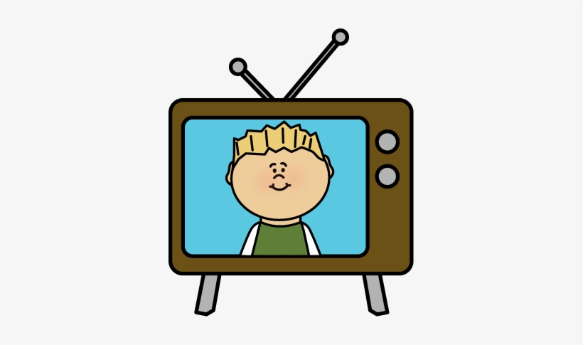 Tv Clipart - Watching Tv Clipart, transparent png #719428