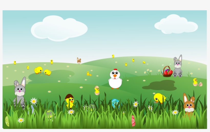 Easter Clipart Landscape - Landscape Clipart, transparent png #719618