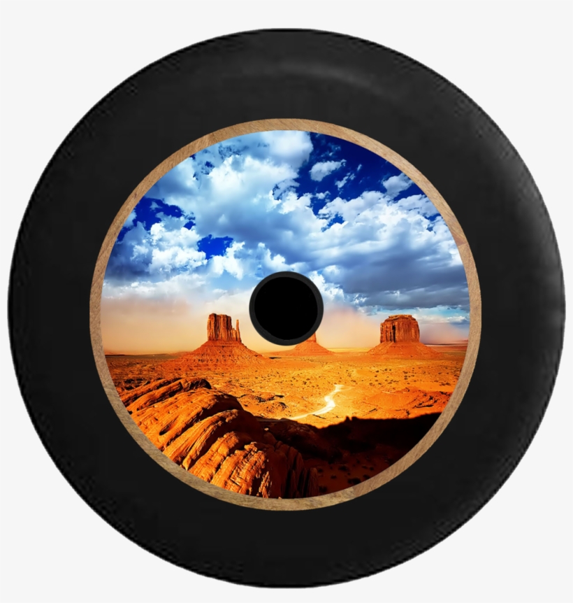 Jeep Wrangler Jl Backup Camera Desert Plateau Blue - Monument Valley, transparent png #719745