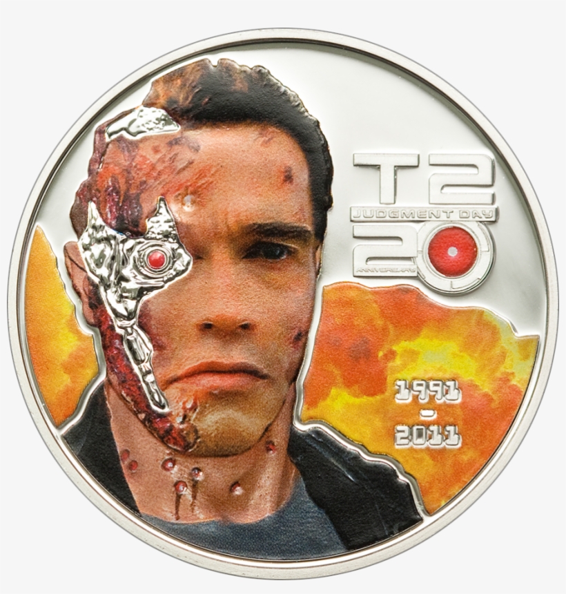 Terminator T2 Set - Монеты Островов Кука, transparent png #719771