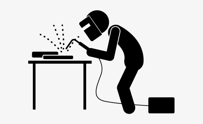 Welding Clipart Transparent - Factory Worker Drawing, transparent png #719901