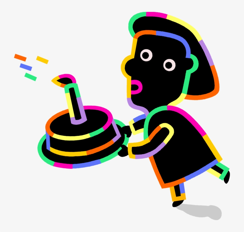 Vector Illustration Of Mother Carries Sweet Dessert, transparent png #7100124