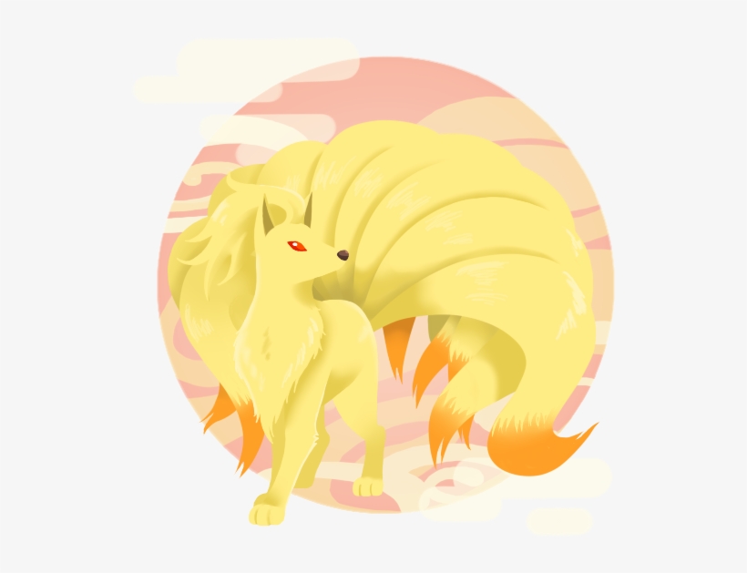 Ninetales, transparent png #7100509