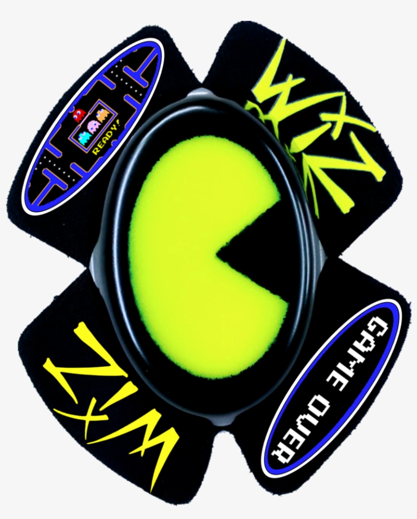 Wiz Graffix Backed Pac-man, transparent png #7101094