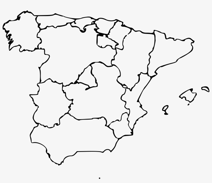 This Free Icons Png Design Of Map Of Spain, transparent png #7101150