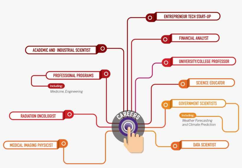 Physics And Astronomy Career Path Network, transparent png #7102509
