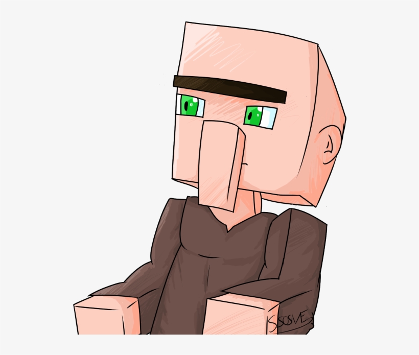 The Minecraft Villager, transparent png #7102795