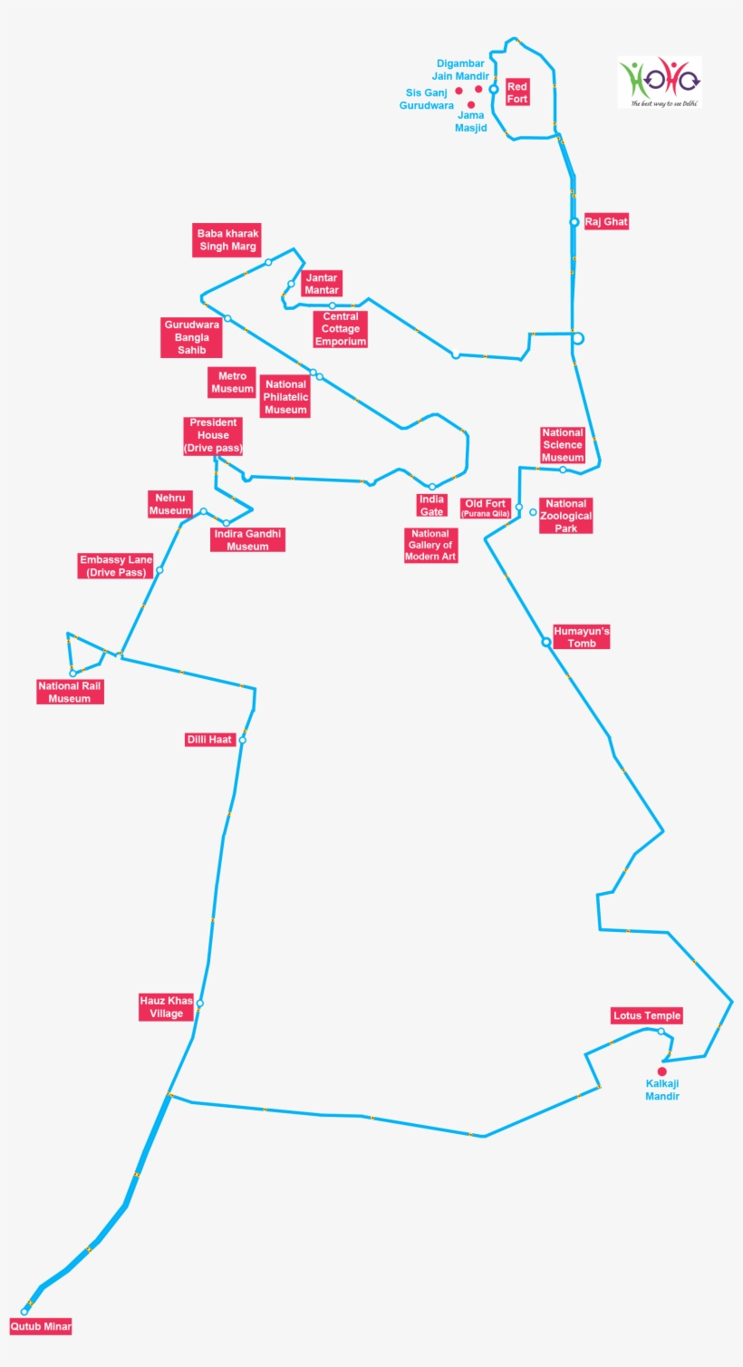 Hoho Route Map, transparent png #7103301