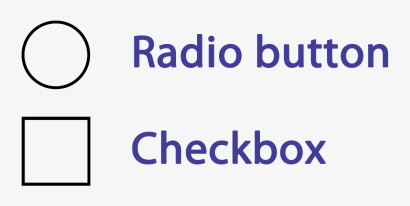 An Example Of Radio Buttons That Are Often Used In, transparent png #7104816