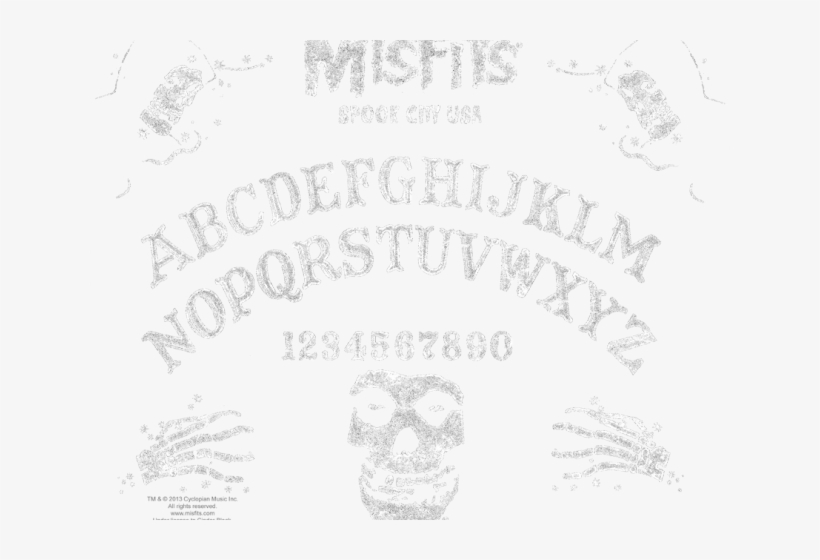 Ouija Board Clipart Misfits, transparent png #7105131