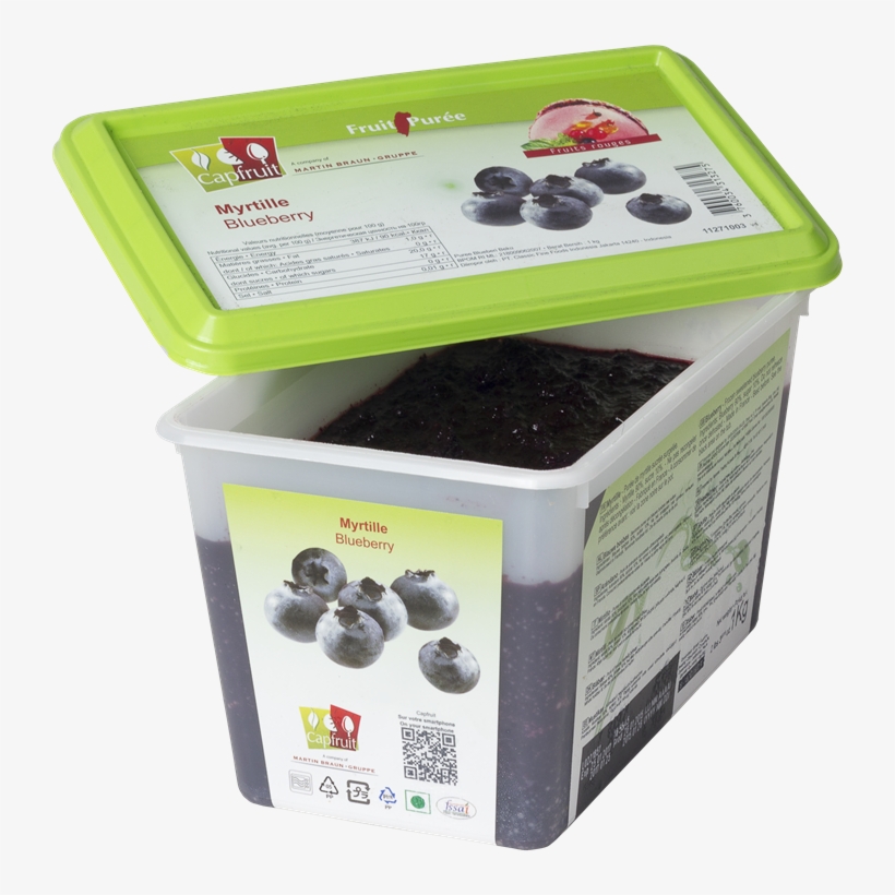 Blueberry Puree/frz, Capfruit, 1kg, transparent png #7106181