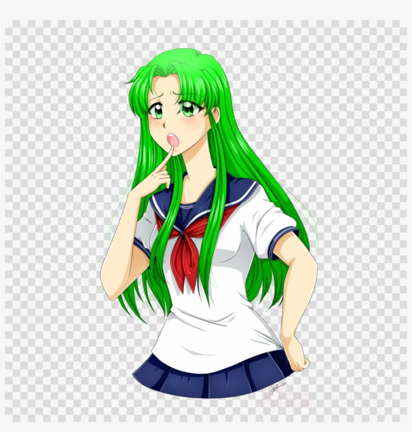 Midori Gurin Png Clipart Yandere Simulator Art, transparent png #7106954