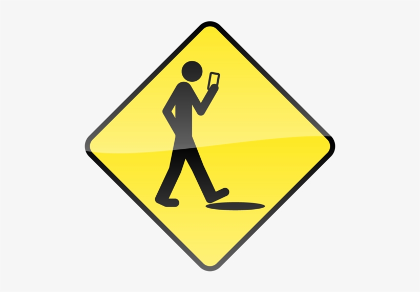 Smart Phone, Stupid Human Vector Sign, transparent png #7107026