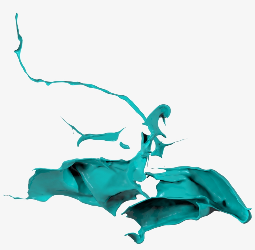 3d Splash Model Is High Detailed, Can Be Used By Designers, transparent png #7107452