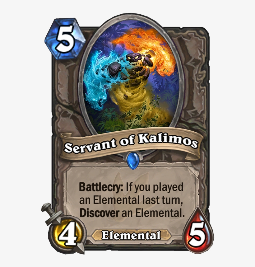 Servant Of Kalimos Card, transparent png #7107871