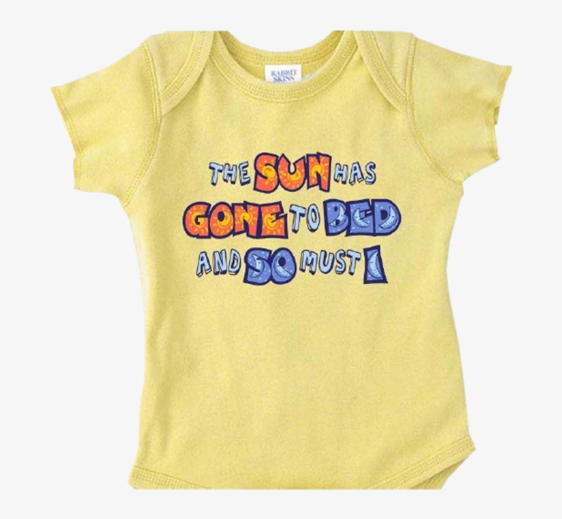 Sound Of Music Yellow Baby Onsie, transparent png #7107875