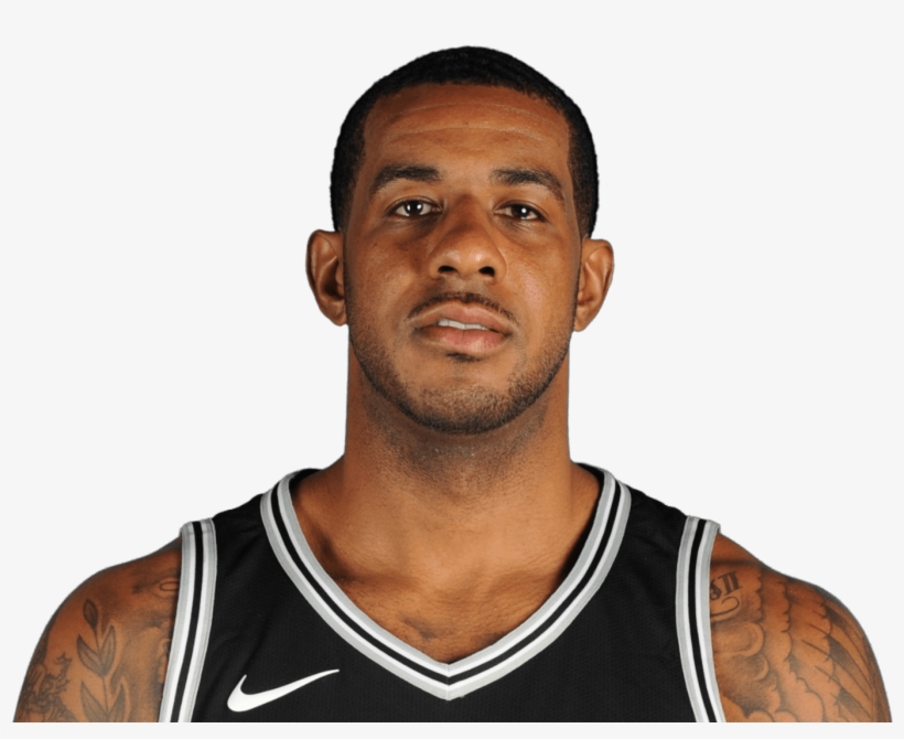 Monday, The San Antonio Spurs Signed Lamarcus Aldridge, transparent png #7108404