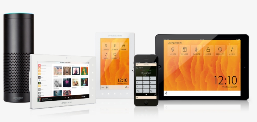 Crestron Systems Partner Well With Amazon Alexa Products, transparent png #7110177