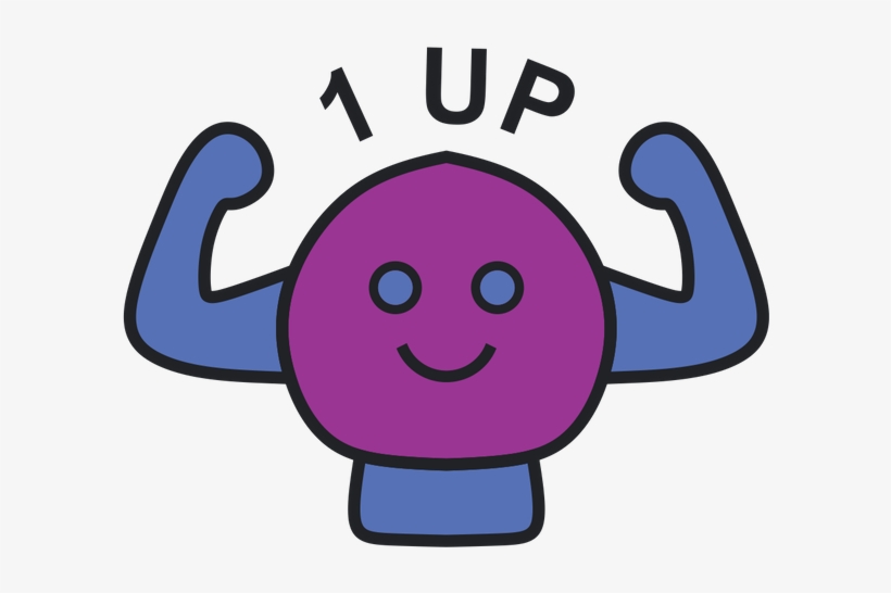 1up Art 1000px, transparent png #7110866