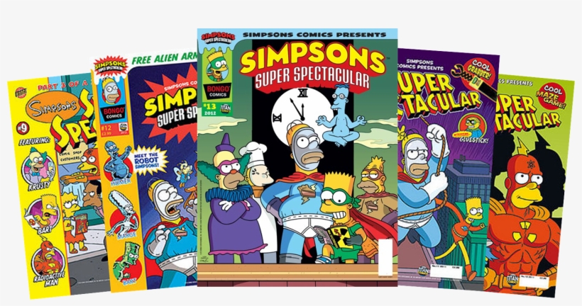 Simpsons Super Spectacular Logo, transparent png #7111921