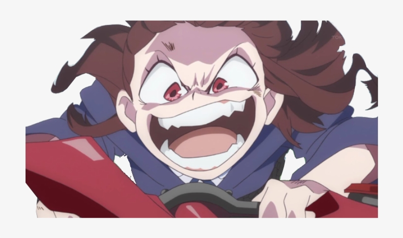 Sticker Risitas Akko Atsuko Enervee, transparent png #7113628