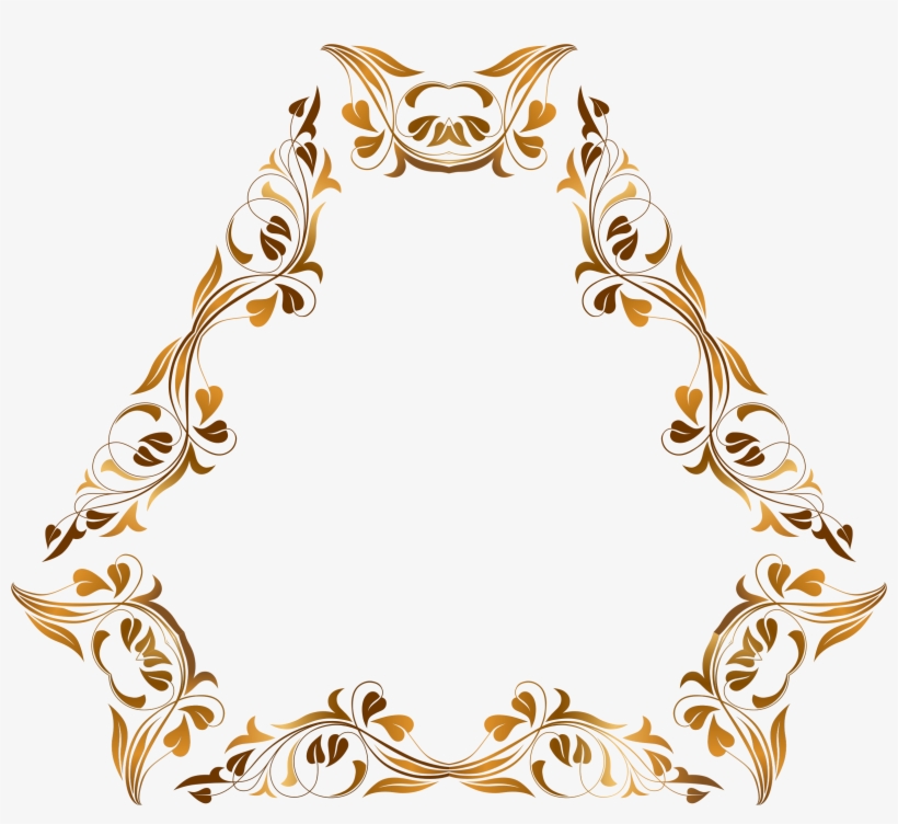 This Free Icons Png Design Of Floral Flourish Frame, transparent png #7114028