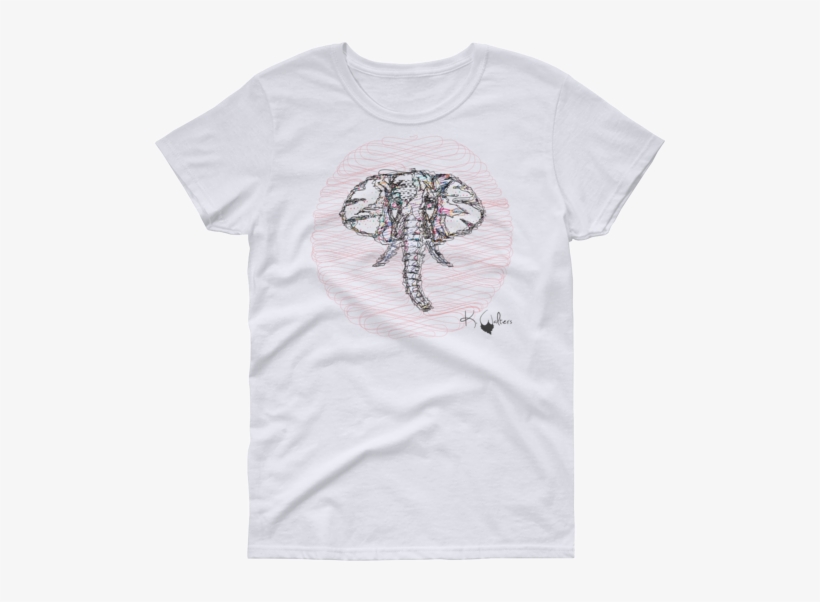 Olifant Womens Short Sleeve T-shirt, transparent png #7114817