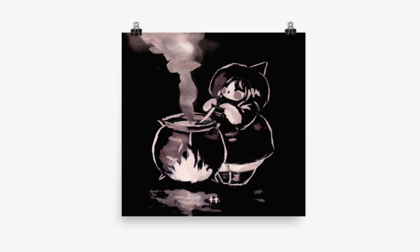 Witch Cauldron Print, transparent png #7115845